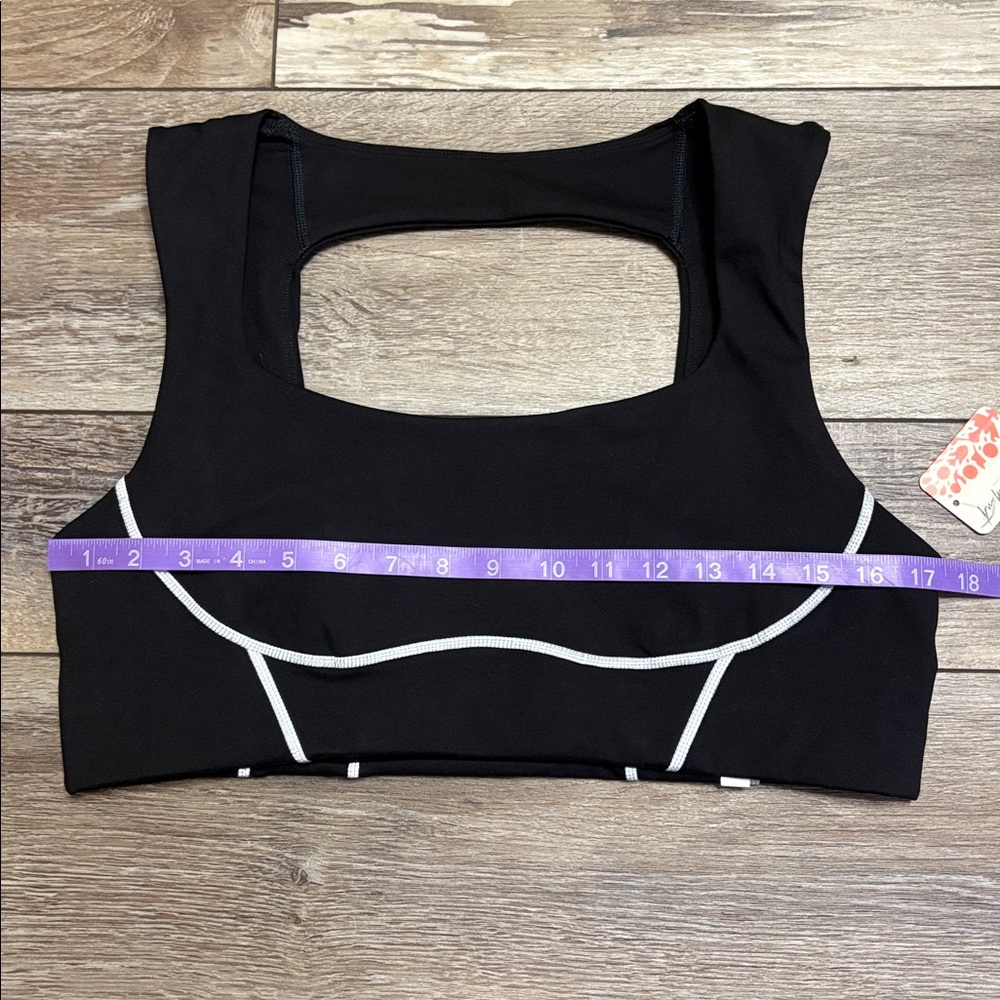 NWT FP Movement You’re A Peach Sports Bra Black XL - Picture 4 of 8